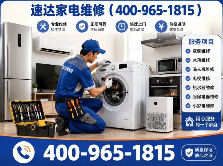 玉树家电维修展示图